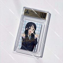 日笠陽子輕音少女秋山澪親筆簽名照尺寸5.5x8.4cm 新聞小卡評級獲獎周邊