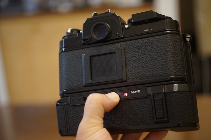 Nikon FA ブラック ボディ + MD-15 ニコン フィルムカメラ MF一眼レフ