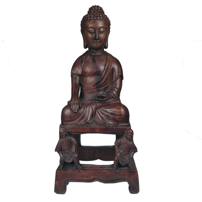 沈香木製立像 伝統的彫刻 約30cm 沈香木製立像 伝統的彫刻 約30cm