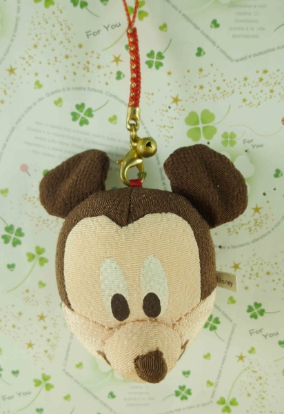 【震撼精品百貨】Micky Mouse 米奇/米妮 ~吊飾-大頭娃娃