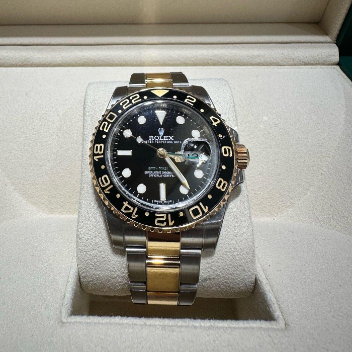【JD高雄德興店】ROLEX 勞力士 GMT 兩地時間 126713 半金三版款 2016年 停產款