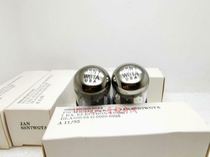 Philips飛利浦6SN7 電子管直代替6N8P CV181 6H8C 真空管JAN軍規毒聲老