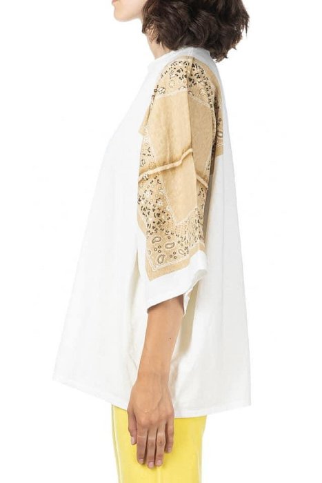 山東:Kapital Bandana T-Shirt 變形蟲圖騰設計隨時斷貨五分袖