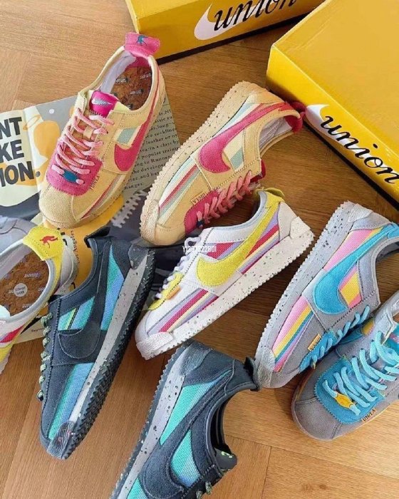 NIke Cortez 50週年 糖果 波點 阿甘休閑跑步鞋男女鞋 DR1413-100