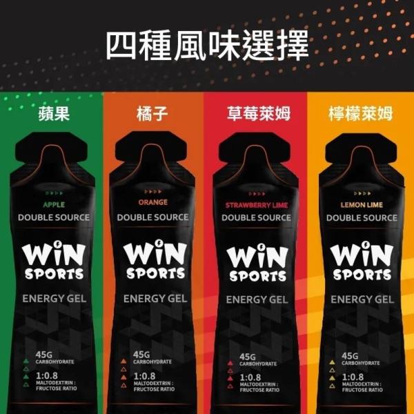 WiNSPORTS雙效能量膠 果膠 補給品