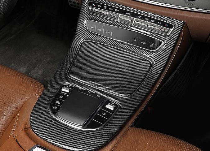 歐力車飾~賓士 BENZ 小改款 W213 E200 E220d E250 E43 中控面板 排檔框 中控飾板 水杯框