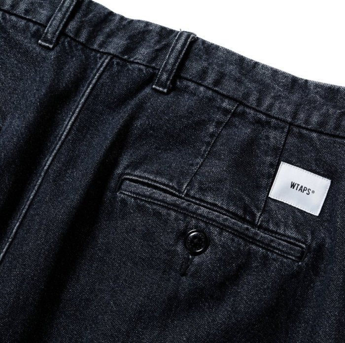 希望商店】WTAPS UNION TROUSERS COTTON.DENIM 22AW 錐型寬鬆