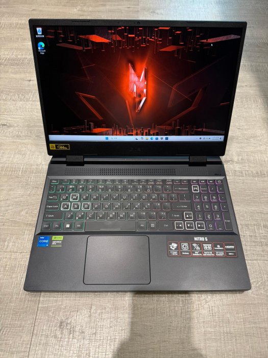 ACER Nitro5 AN515-58 I5-12450H 24G 雙碟 RTX4050 二手筆電 電競筆電 遊戲筆電