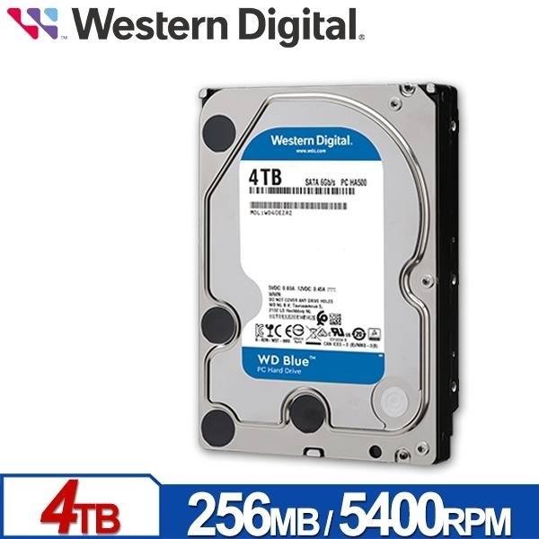 WD 藍標4TB 3.5吋SATA 硬碟WD40EZAX | WD 威騰| Yahoo購物中心