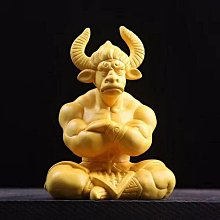 ★清 黄木彫 牛气冲天擺件★極細工 置物 擺件 古賞物 中国古美術 清 黄木彫 牛气冲天擺件 牛に恵比寿大黒天 極細工 置物 擺件 古賞