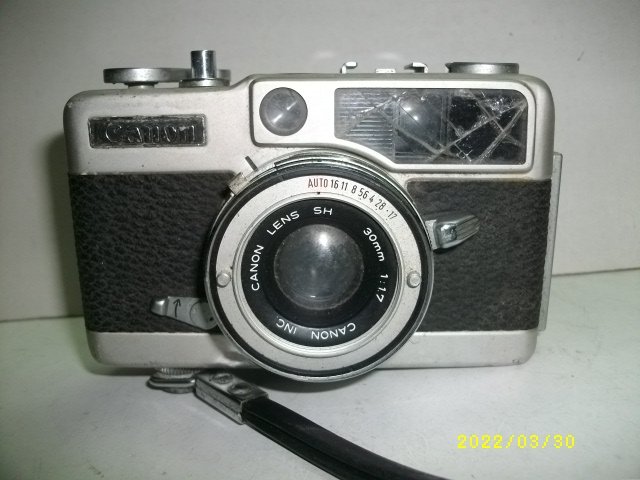 Canon demi EE17日本相機(故障機ㄅ)