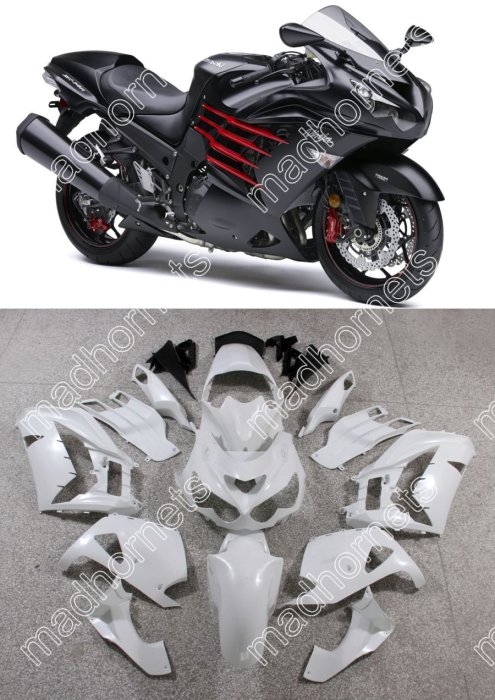 《極限超快感!!》Kawasaki ZX14R 新六眼12~16年專用車殼8