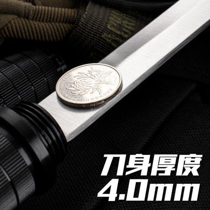 可開發票】戶外軍刀具冷兵器三棱剌刀防身武器暗器打架型95軍刺刃亞索