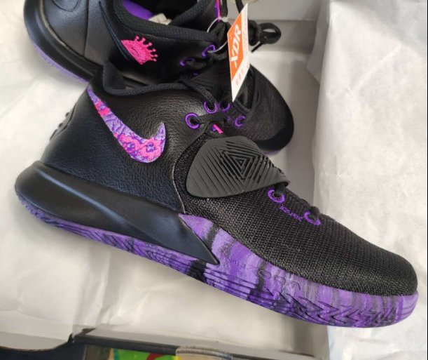 nike kyrie flytrap 3 black purple