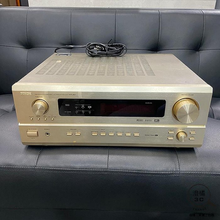 『澄橘』Denon AVR-2801 5.1聲道 AV擴大機《二手交換買賣》A79343