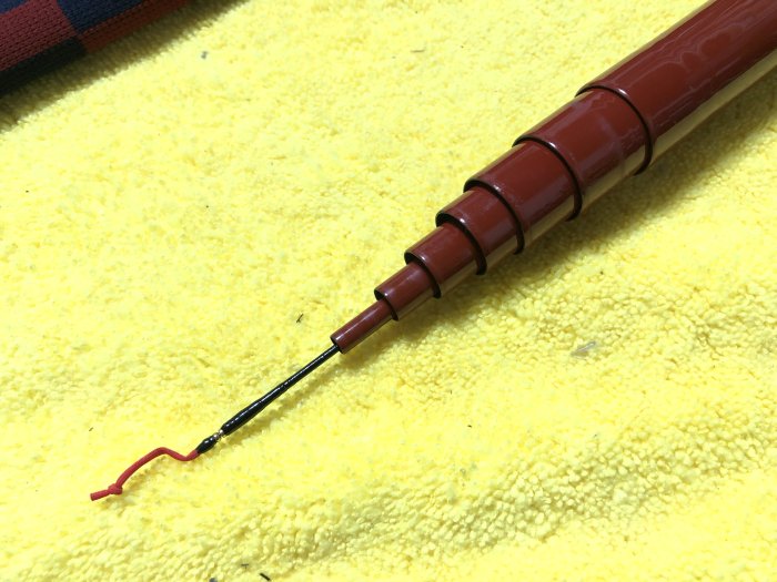 日本製GAMAKATSU がま鮎MULTIFLEX95 硬中硬100～90.5 十米香魚竿本流竿