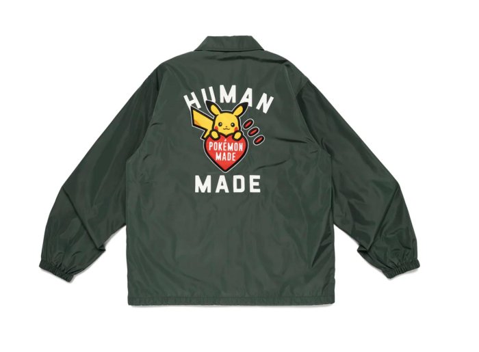 HUMAN MADE x POKEMON MADE COACH JACKET 限量聯名款夾克教練外套