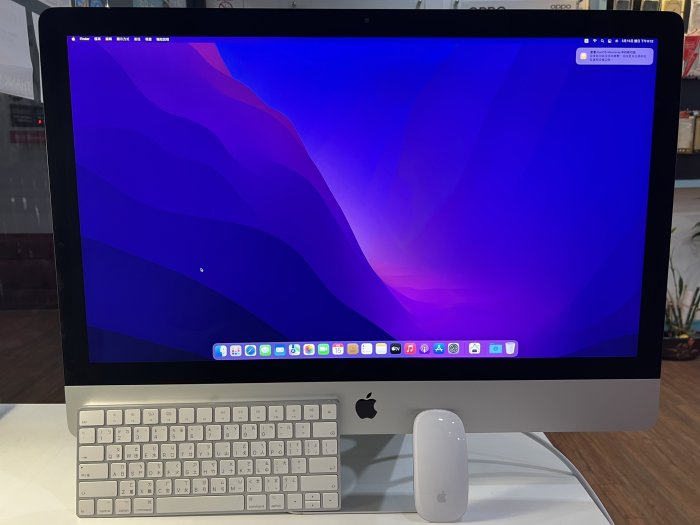 【艾爾巴二手】iMac3.8G/8G/2T+PRO580-8G 2017 27吋5K銀#二手電腦主機#漢口店NJ1GJ