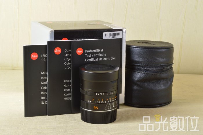 品光攝影】LEICA SUMMARIT-M 35mm F2.4 11671 ASPH #115244A | Yahoo拍賣