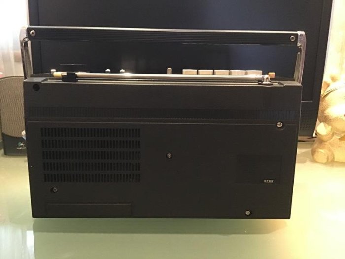 SONY CF-1900 Pro カバー付往年の名機高級モノラルラジカセ卡帶