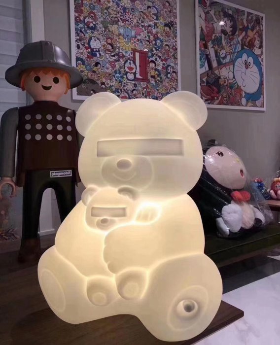 その他 MEDICOM TOY - UNDERCOVER BEAR FLOOR LAMP MEDICOM UNDERCOVER BEAR FLOOR LAMP (WHITE) | TRENDSPOT TOKYO
