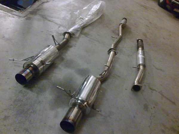 [昇輔國際車業]Impreza Subaru各式中古頭中尾段排氣管/鈦合金尾出HKS/BLITZ/APEXI