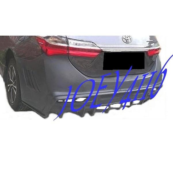 TOYOTA 2014 2015 2016 14 15 16  11代 ALTIS NEW STYLE 後保桿套件