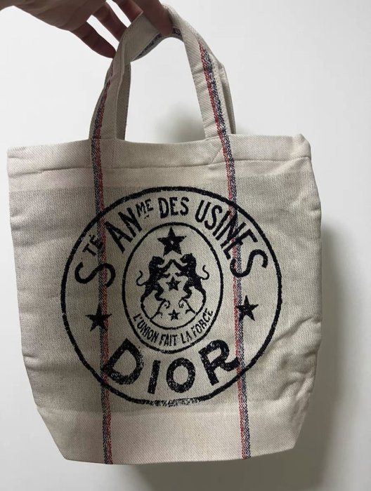 最新2022年 DIOR VIP GIFT 贈品 沙灘袋 帆布包