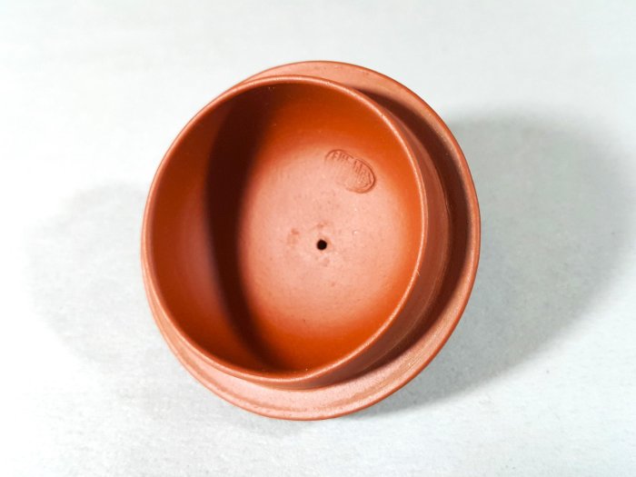 【荊溪惠孟臣製款】唐物 紫砂 朱泥 砲口 孟臣壺 荊溪惠孟臣製款】唐物 紫砂 朱泥 砲口 孟臣壺