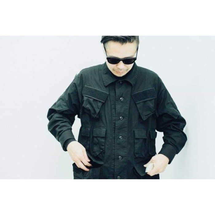 希望商店】【✓寄賣商品】WTAPS MODULAR SHIRT 02 17AW 廣島限定經典十