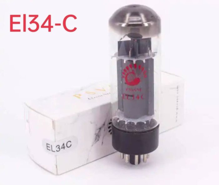配對~~2019款PSVANE 貴族之聲EL34-C 真空管功率管(1支) 保固半年
