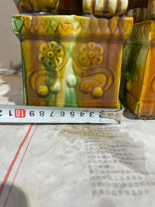 嚴選唐三彩獅子，釉色鮮艷奪目，品相完美無瑕，推薦作擺飾或珍藏