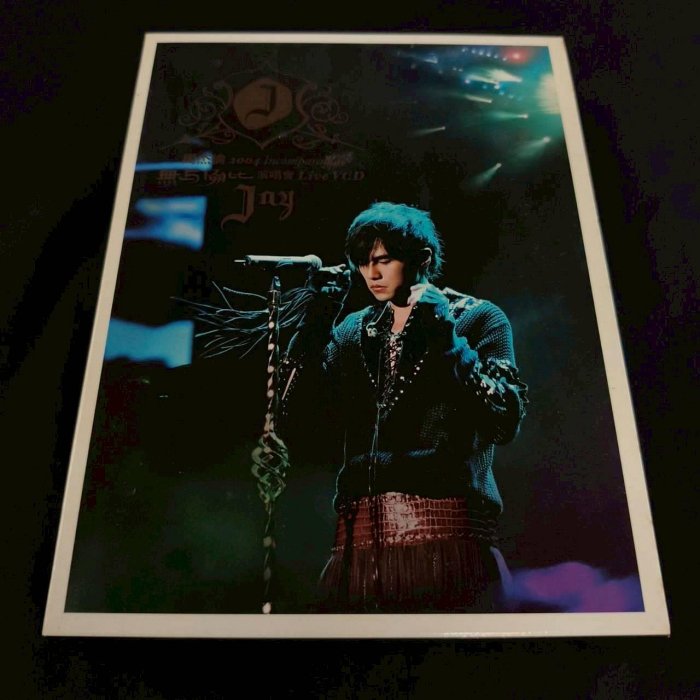 《啟元唱片》周杰倫 JAY CHOU 無與倫比演唱會 [3VCD] 2004 INCOMPARABLE LIVE 長條版有紙盒3VCD+寫真 ...