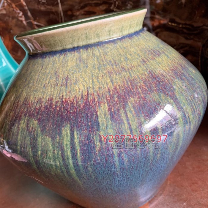 日本瓷器，山崎光洋花瓶，早期作品，來自于日本京燒巨匠山崎光洋手作