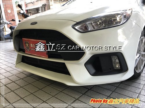 ※ 鑫立汽車精品 ※ FOCUS MK3.5 16-18年 RS 前保 前大包 前保桿 PP 塑膠 材質