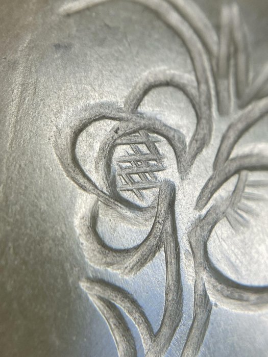 清時代 和田玉 透彫 花卉文 包銀玉牌 中国古美術 C1A198 【公式通販】