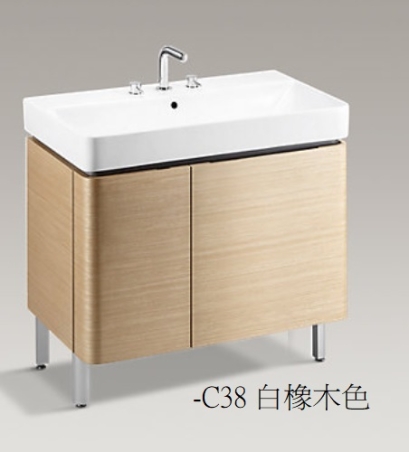 【麗室衛浴】美國KOHLER活動促銷 FOREFRONT系列 90CM單孔盆K-2749T-1-0 + 多功能浴櫃 K-45764T-C36/-C38/-E63 product lightbox image 7