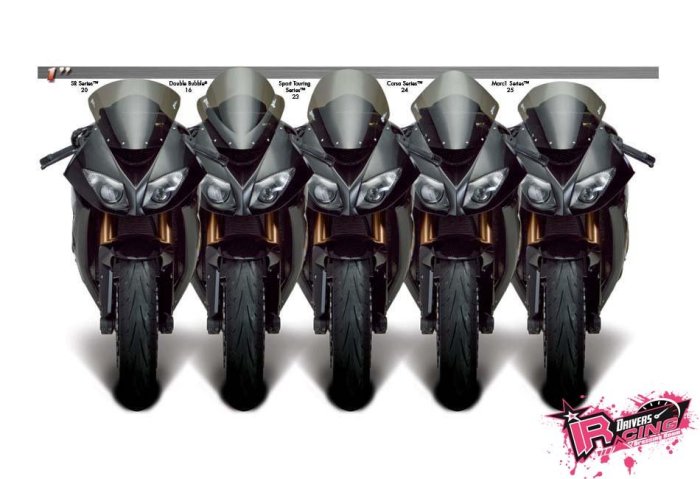 ♚賽車手的試衣間♚ Zero Gravity® Kawasaki ZX-6R / ZX636 09-18 DB款