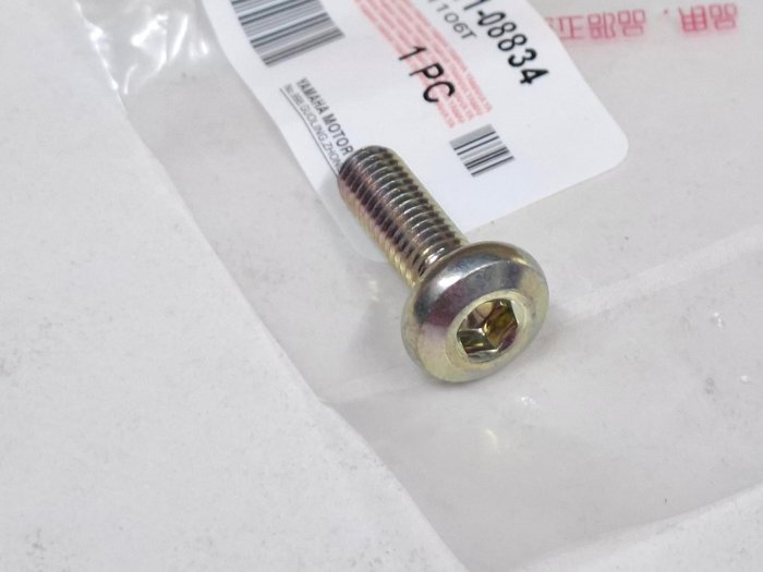 YAMAHA 山葉 原廠 VINO 比安可 風光 勁風光 迅光 頂級迅光 車玩 馬車 125 碟盤 螺絲 單入