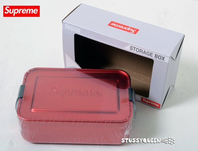 超搶手】全新正品2018 SS Supreme Sigg Small Metal Box Plus工具收納
