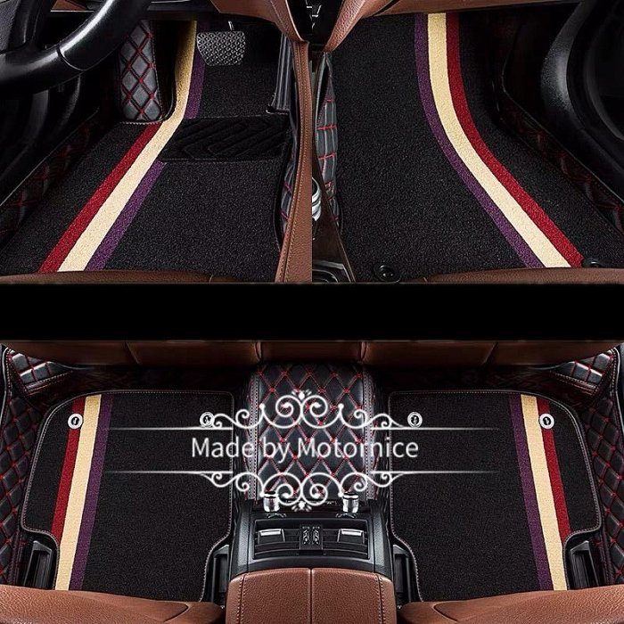 (）適用 BMW 5 系雙層包覆式汽車腳踏墊 E39 E60 E61 F10 F11 F07 G30 G31（滿599元免運）
