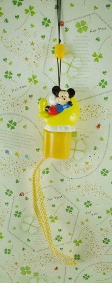 【震撼精品百貨】Micky Mouse 米奇/米妮 ~吊飾-米奇-黃色
