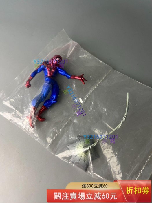 [二手]漫威蜘蛛俠可動人偶（帶蛛網特效件）   (粉絲非偏遠，非粉補5運費 玩具 公仔 模型【雲錦坊】13