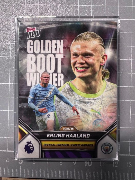 ［現貨］Erling Haaland - 2025-26 Premier League Topps NOW® - Card 208