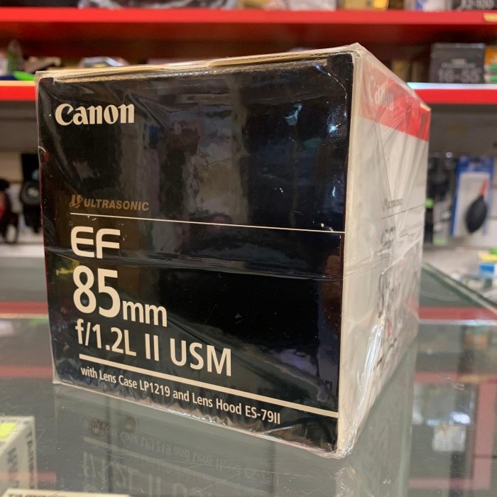 【現貨】全新 公司貨 Canon EF 85mm F1.2 L II USM f/1.2 L 同級世界最大光圈