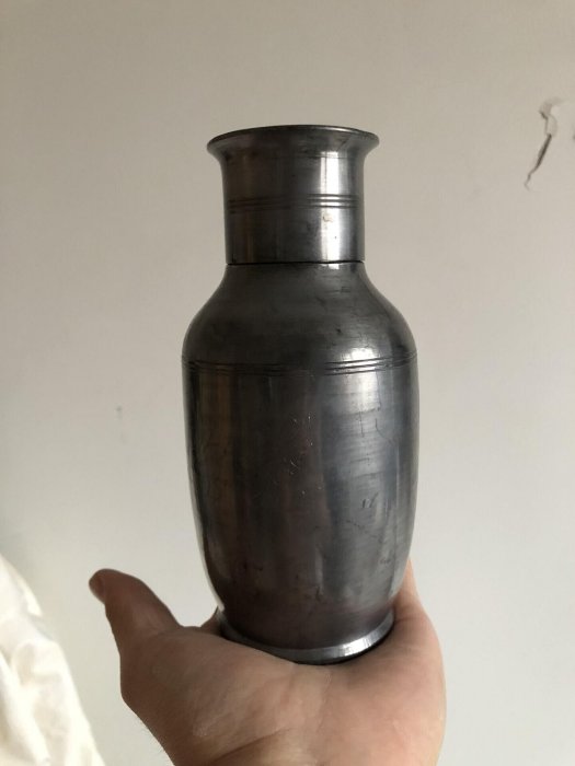 古錫 錫製 茶缶 茶入 唐物 清代 古錫 錫製 茶缶 茶入 唐物 清代 清代錫茶罐