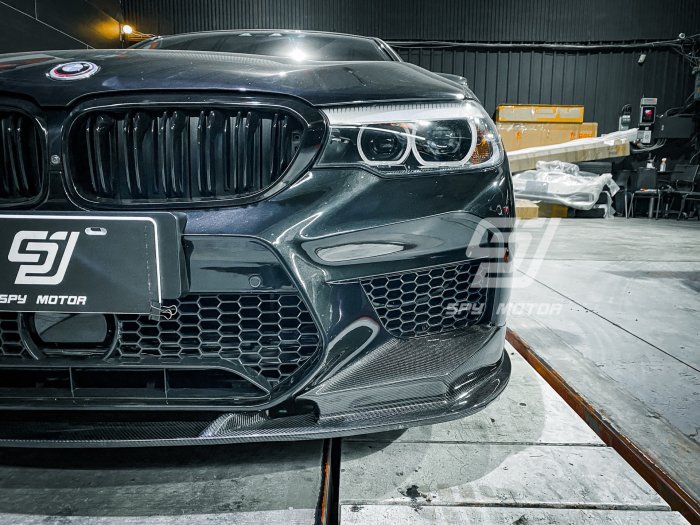 【SPY MOTOR】BMW G30 G31 M5前保桿用 碳纖維前下巴