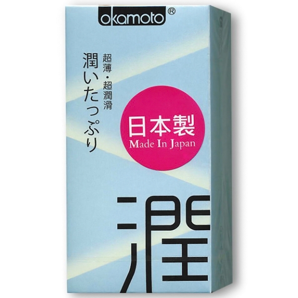 保險套︱岡本-超薄潤滑衛生套-潤10入〔糜釀leurre〕