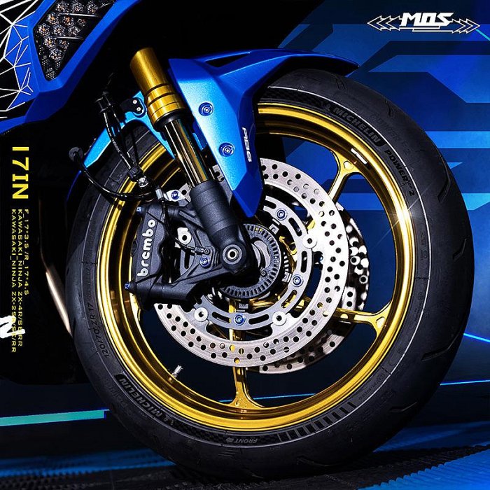 MOS ZF-05 鍛造輪框鋁合金鍛框忍者NINJA ZX25R ZX4R ZX 25R 4R SE RR