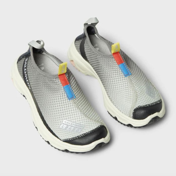 R'代購Salomon RX Moc 3.0 Pewter Desert Sage Rose Cloud 灰黑懶人鞋